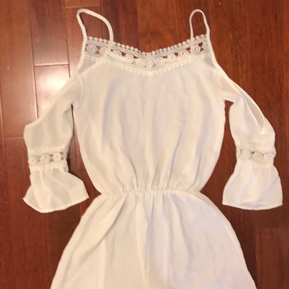 White Romper